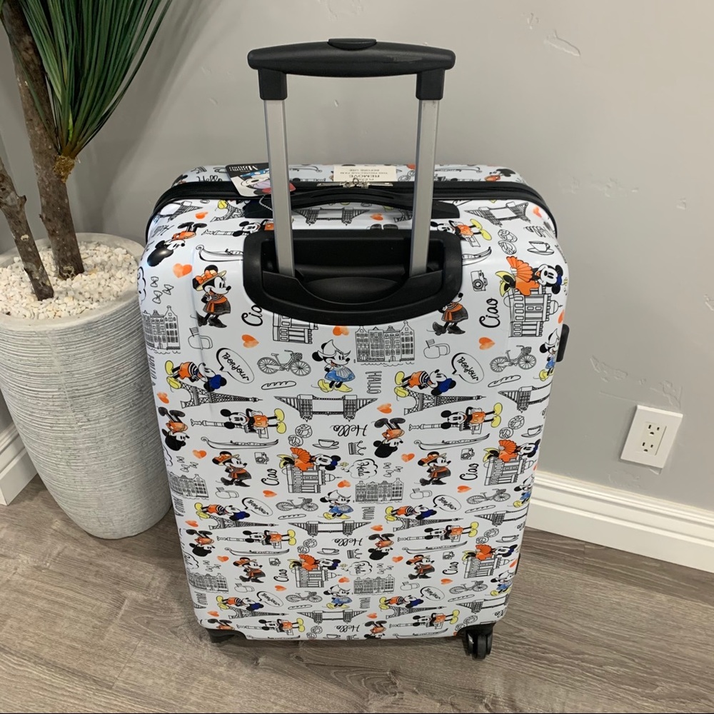 NWT Disney Minnie Mouse Collection Suitcase - 28” - Picture 5 of 7